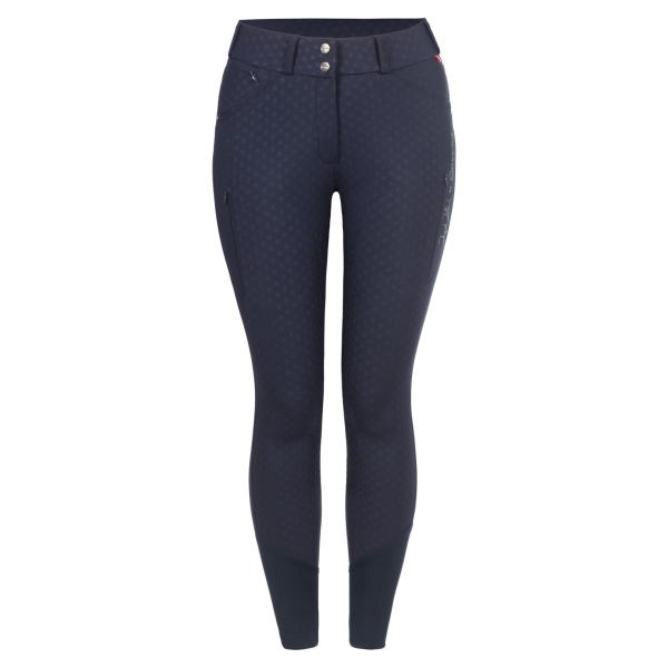 Bryczesy damskie CAVALKARA GRIP MOBILE navy CAVALLO
